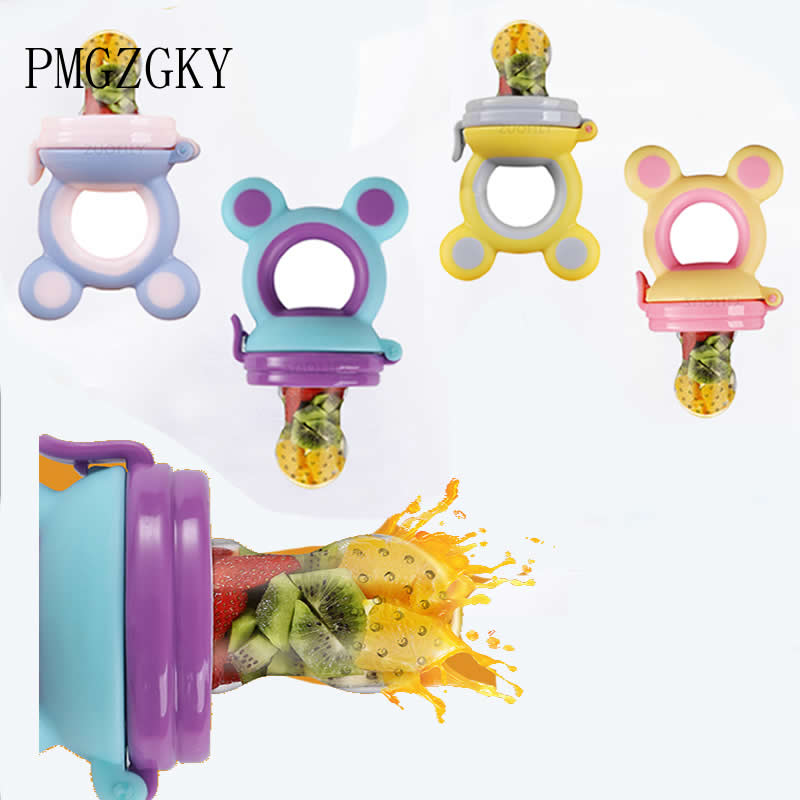 Baby Food Feeder - Frutta fresca Cibo Silicone Bambini Tettarelle