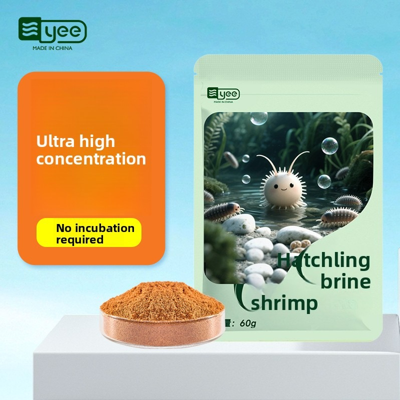 Baby Food Shrimp - Yee No-Hatch Cibo istantaneo per pesci