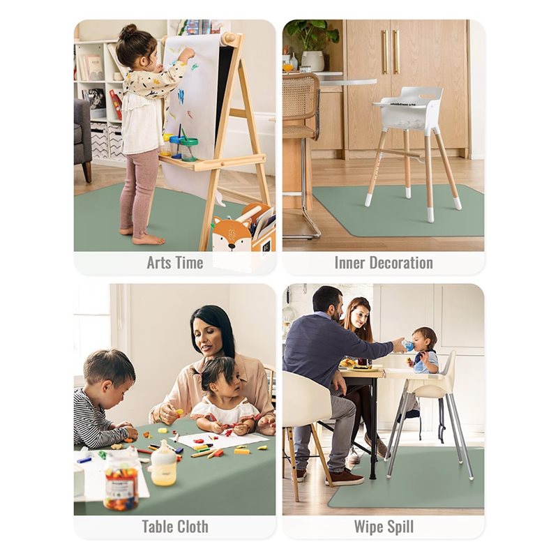 Tappetino antispruzzi lavabile - Highchair Splash Mat recensione e prezzo
