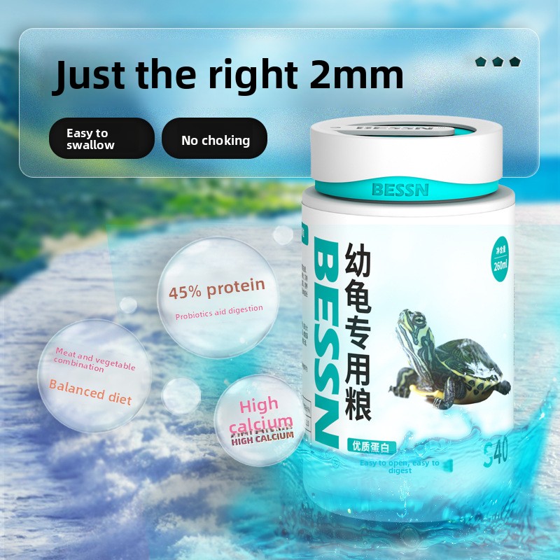 BESSN Cibo per tartarughe inte - Baby Food Shrimp recensione e prezzo
