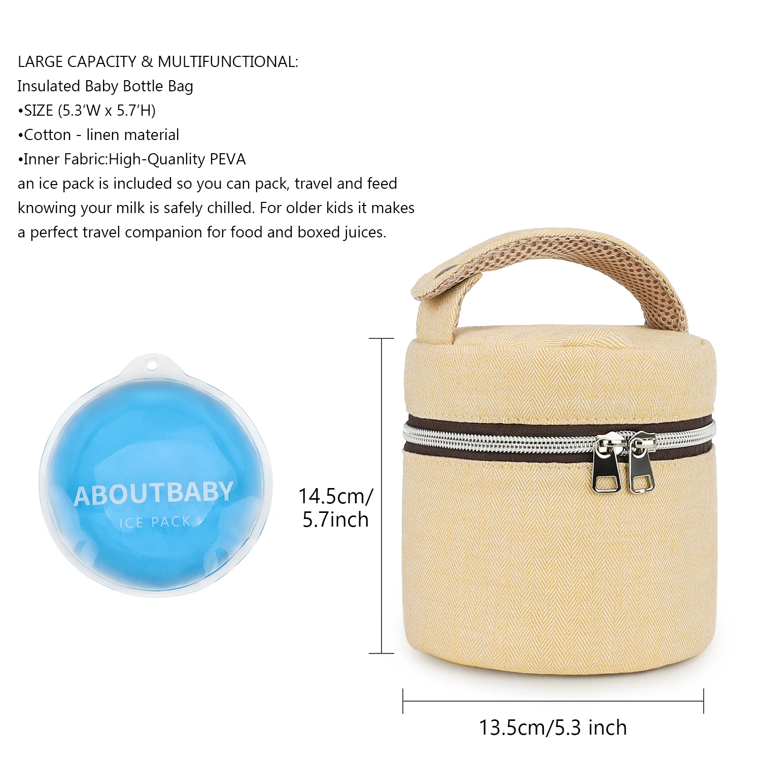 Borsa per biberon impermeabile - Baby Food Nan recensione e prezzo
