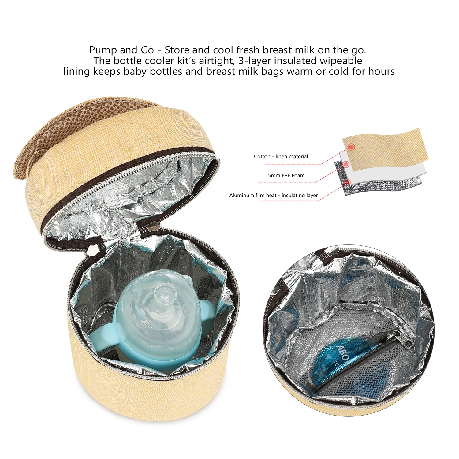 Borsa per biberon impermeabile - Baby Food Nan recensione e prezzo