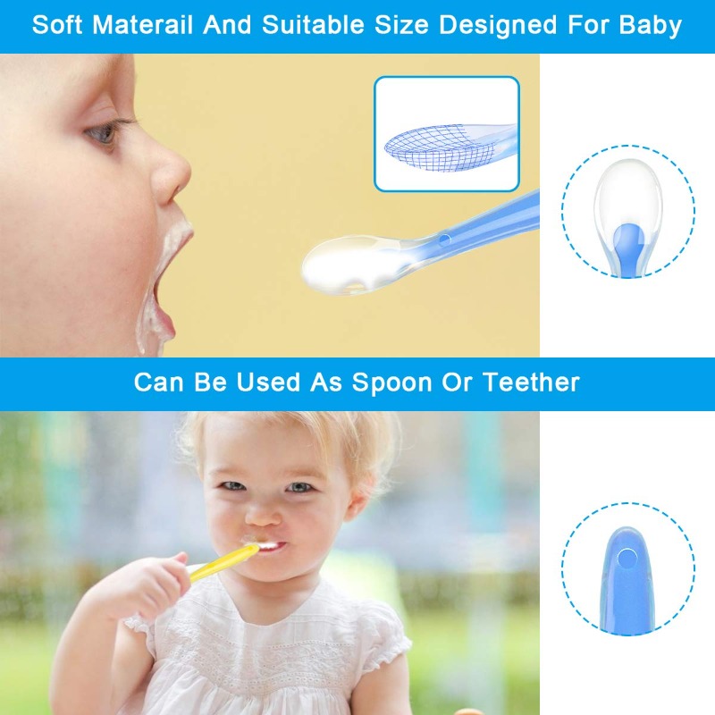 Cucchiai in silicone per bambi - Baby Food Utensils recensione e prezzo