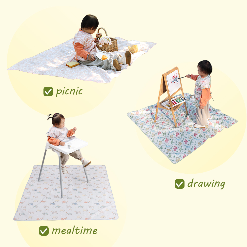 HappyFlute Nuova Stampa di Mod - Highchair Splash Mat recensione e prezzo
